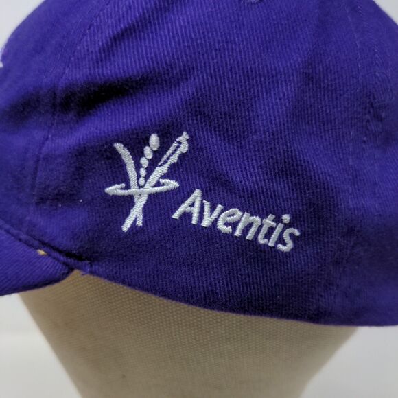 Racing for Kids Men's Strapback Hat Purple OSFA Embroidered Logo - Picture 6 of 10